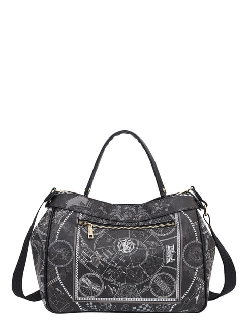 FASHIONOPOLY Bolso de mano con correa para el hombro NEGRO - Bolsos Mujer