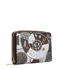 YNOT FASHIONOPOLY Cartera mediana, con cremallera. chocolate - Carteras Mujer - 3