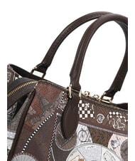 YNOT FASHIONOPOLY Bolso chocolate - Bolsos Mujer - 3