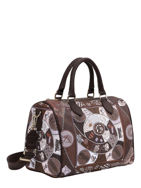 FASHIONOPOLY Bolso de maletero, bolso de mano chocolate - Bolsos Mujer