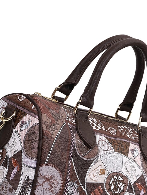 FASHIONOPOLY Bolso de maletero, bolso de mano chocolate - Bolsos Mujer