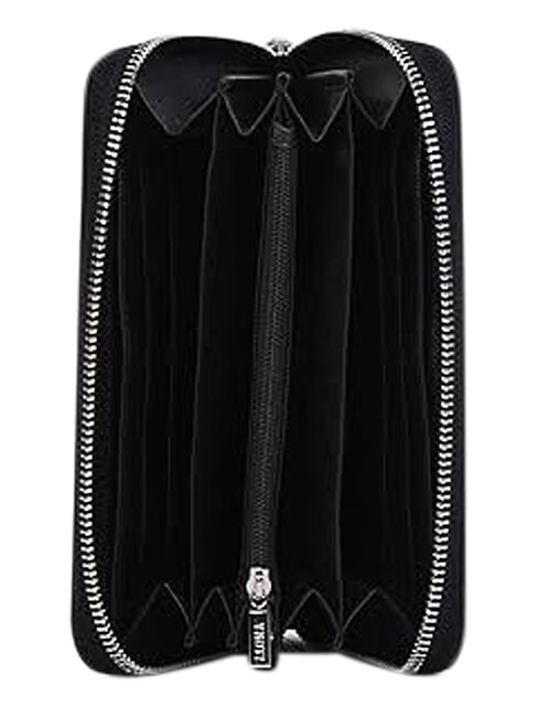 CINDY Cartera grande con cremallera. NEGRO - Carteras Mujer