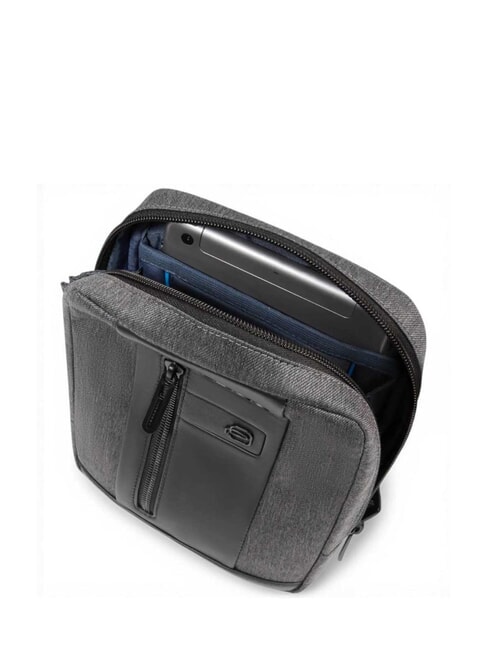 BRIEF 2 Bolsa de hombro Gris - Bandoleras Hombre