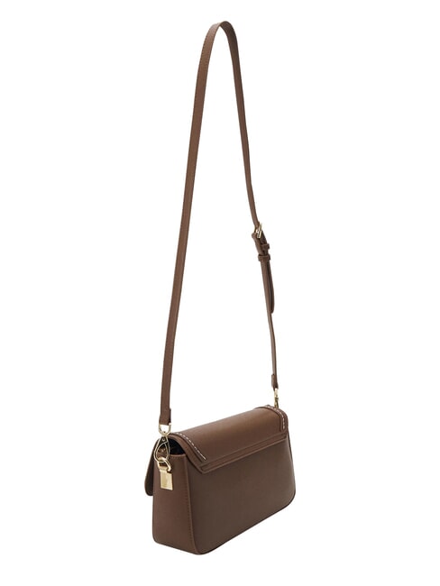 TONGA RE Bolso de hombro con solapa marr&oacute;n - Bolsos Mujer
