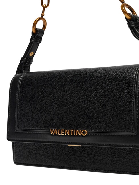 USHUAIA Bolso de doble funci&oacute;n con solapa negro - Bolsos Mujer