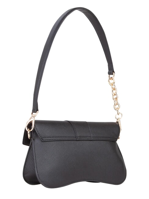 UNIKA Bolso bandolera peque&ntilde;o con solapa negro - Bolsos Mujer