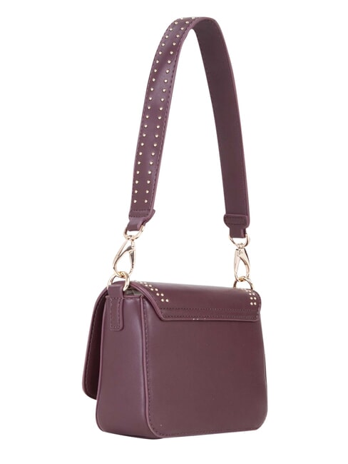 SHINE RE Bolso con solapa y bandolera vino - Bolsos Mujer