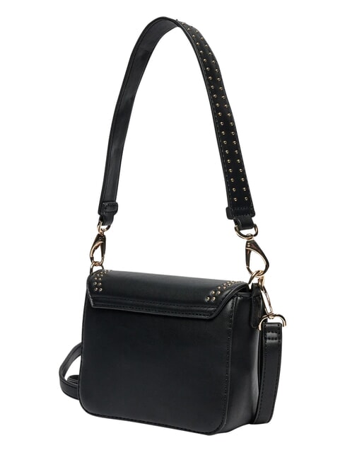SHINE RE Bolso con solapa y bandolera negro - Bolsos Mujer