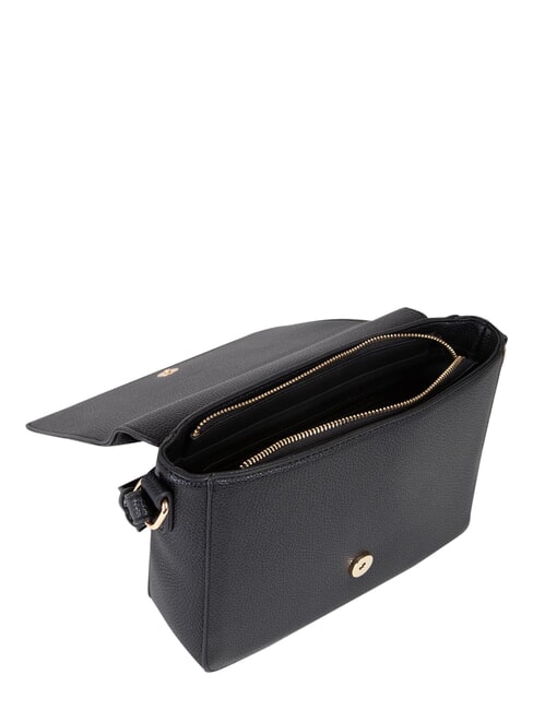 RISED RE Bolso de hombro con solapa negro - Bolsos Mujer