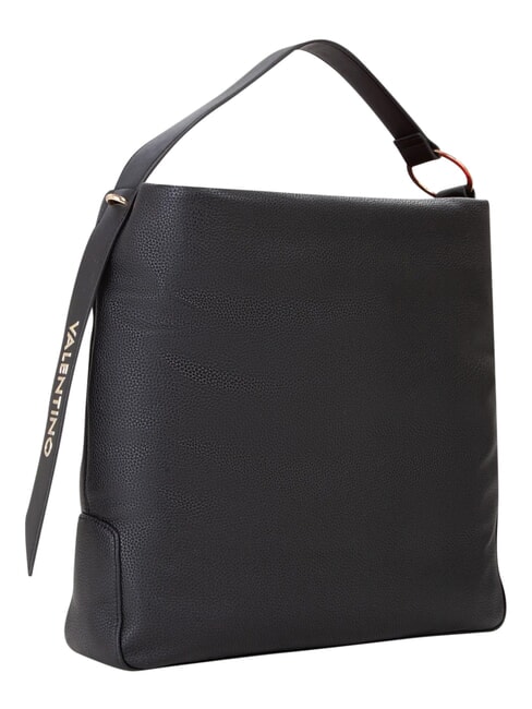 PEONIES RE Bolso de hombro tipo hobo negro - Bolsos Mujer
