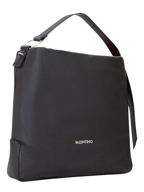 PEONIES RE Bolso de hombro tipo hobo negro - Bolsos Mujer