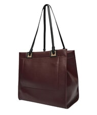 MARIO VALENTINO POST RE Bolsa de compras con clutch vino/negro - Bolsos Mujer - 2