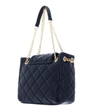 MARIO VALENTINO OCARINA Bolso acolchado con asas de cadena azul - Bolsos Mujer - 4