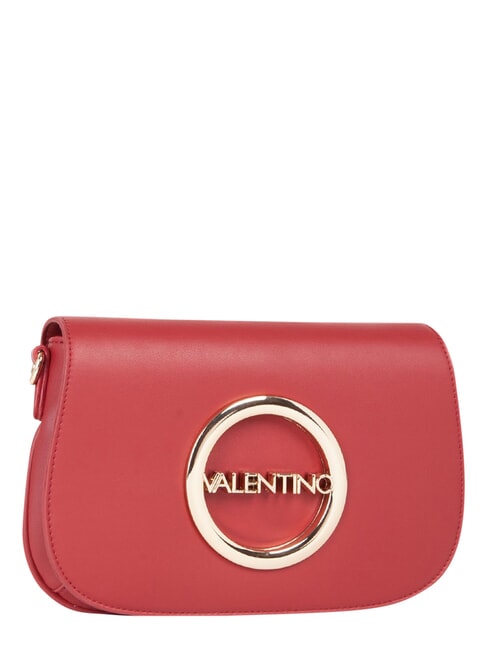 MOSES Bolso de hombro con solapa rojo oscuro - Bolsos Mujer