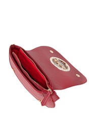 MARIO VALENTINO MOSES Bolso de hombro con solapa rojo oscuro - Bolsos Mujer - 4