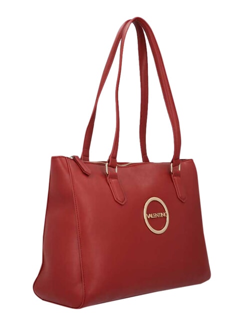 MOSES Bolsa de compras grande, bolso de hombro rojo oscuro - Bolsos Mujer