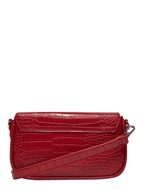 MIRAMAR Minibolso de hombro con solapa rojo - Bolsos Mujer