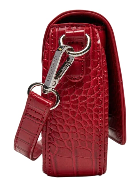 MIRAMAR Minibolso de hombro con solapa rojo - Bolsos Mujer