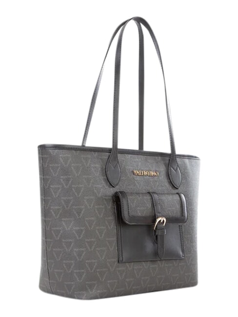 LIUTO Bolsa de compras con bolsillo negro/multicolor - Bolsos Mujer