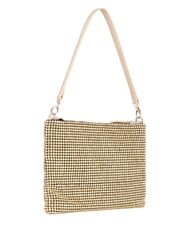 MARIO VALENTINO NABILAH Bolso de mano con pedrer&iacute;a y bandolera oro - Bolsos Mujer - 2