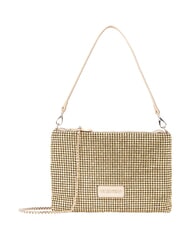 MARIO VALENTINO NABILAH Bolso de mano con pedrer&iacute;a y bandolera oro - Bolsos Mujer - 3