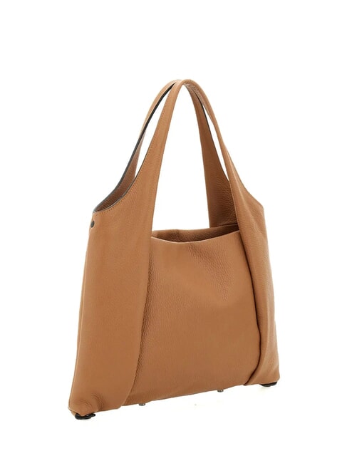 ZEYNEP Bolso de hombro plano, mediano gamuza - Bolsos Mujer