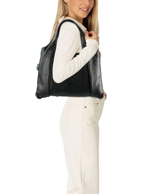 ZEYNEP Bolso de hombro con correa para el hombro. negro - Bolsos Mujer