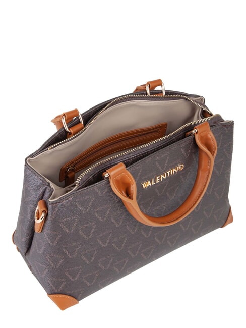 LADY RE Bolso de mano con correa para el hombro. marr&oacute;n oscuro/cuero - Bolsos Mujer