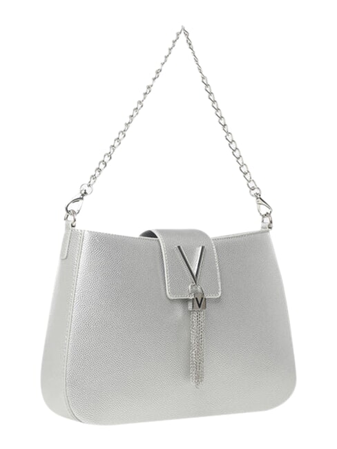 DIVINA Bolso convertible acolchado plata - Bolsos Mujer