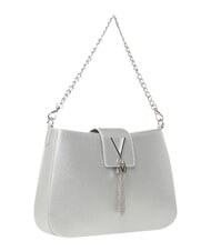 MARIO VALENTINO DIVINA Bolso convertible acolchado plata - Bolsos Mujer - 3