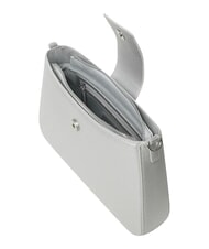 MARIO VALENTINO DIVINA Bolso convertible acolchado plata - Bolsos Mujer - 4