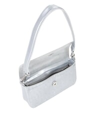 MARIO VALENTINO GERANIUM Minibolso de hombro con solapa plata - Bolsos Mujer - 4