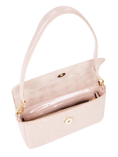 GERANIUM Minibolso de hombro con solapa polvo - Bolsos Mujer