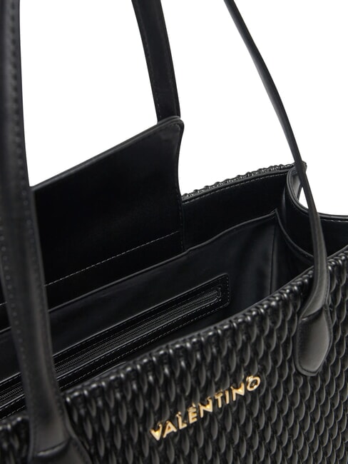 FREQUENCY RE Bolsa de compras grande, bolso de hombro negro - Bolsos Mujer