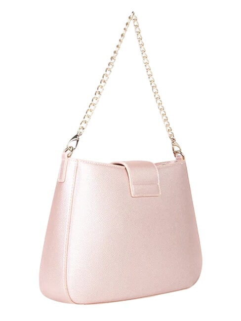 DIVINA Bolso convertible acolchado rosa metalizado - Bolsos Mujer