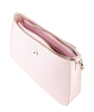 MARIO VALENTINO DIVINA Bolso convertible acolchado rosa metalizado - Bolsos Mujer - 4
