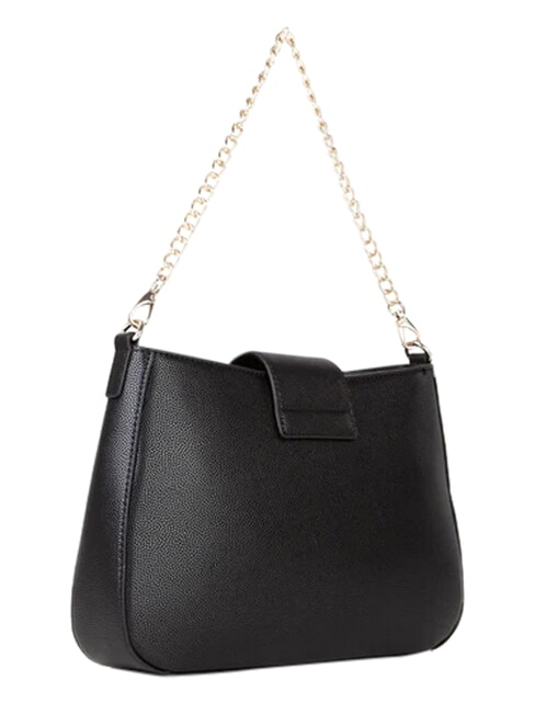 DIVINA Bolso convertible acolchado negro/dorado - Bolsos Mujer