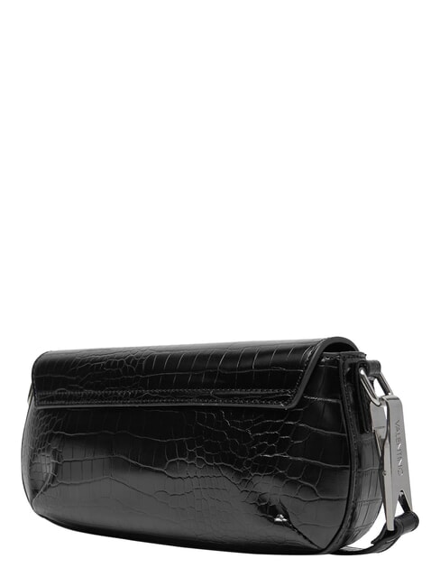 CONSCIOUS RE Bolso de hombro con solapa negro - Bolsos Mujer