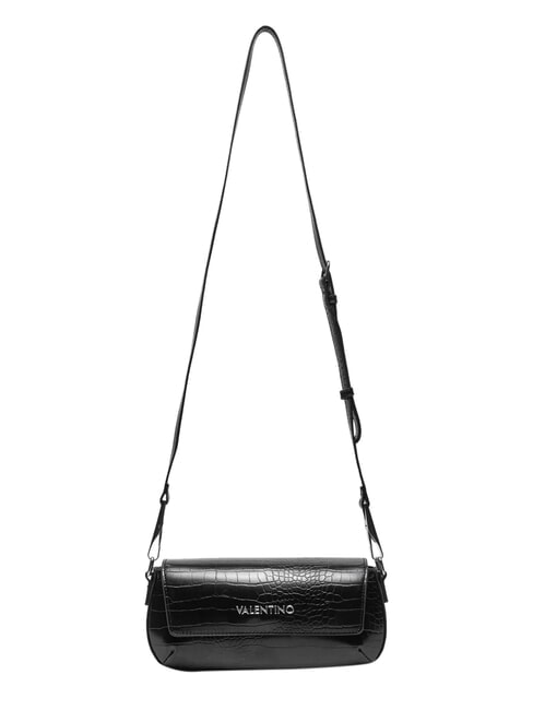 CONSCIOUS RE Bolso de hombro con solapa negro - Bolsos Mujer