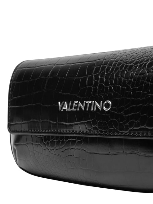 CONSCIOUS RE Bolso de hombro con solapa negro - Bolsos Mujer