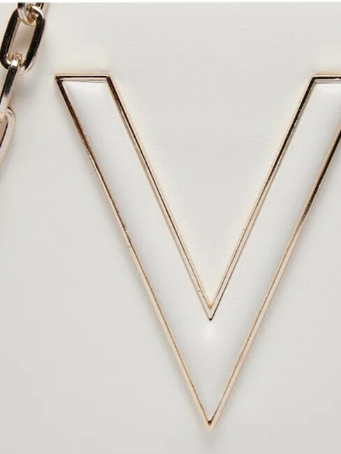 CONEY Bolso de hombro con solapa blanco - Bolsos Mujer