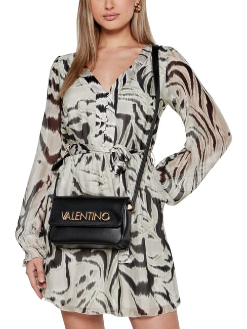 CAPRICE Minibolso de hombro con solapa negro - Bolsos Mujer