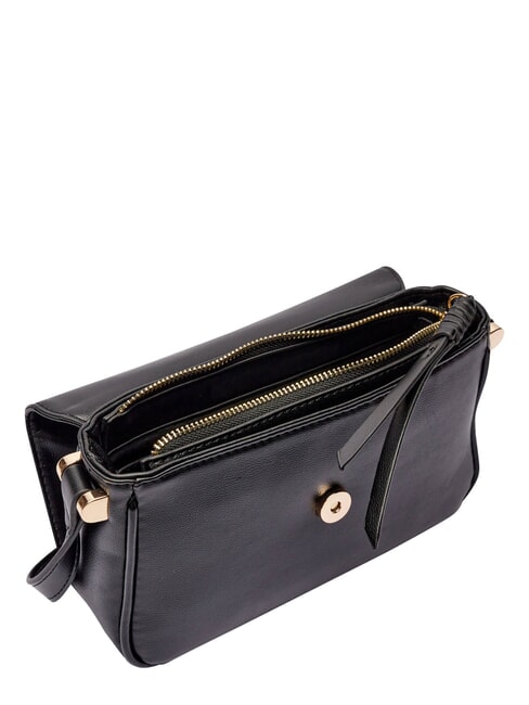 CAPRICE Minibolso de hombro con solapa negro - Bolsos Mujer