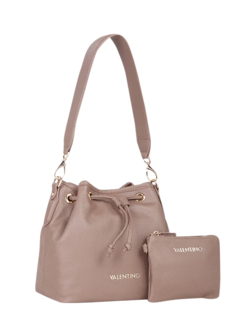BRIXTON Minibolso tipo cubo con correa para el hombro. gris pardo - Bolsos Mujer