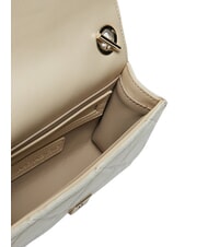 MARIO VALENTINO CHARLOTTE Minibolso de hombro con solapa color crudo - Bolsos Mujer - 4