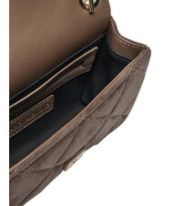 MARIO VALENTINO CHARLOTTE Minibolso de hombro con solapa gris pardo - Bolsos Mujer - 4