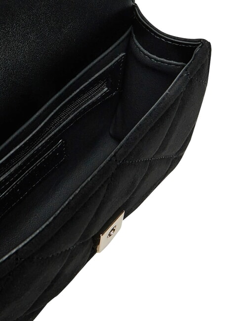 CHARLOTTE Minibolso de hombro con solapa negro - Bolsos Mujer