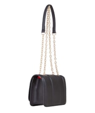 MARIO VALENTINO BRASS Minibolso de hombro con solapa negro - Bolsos Mujer - 2