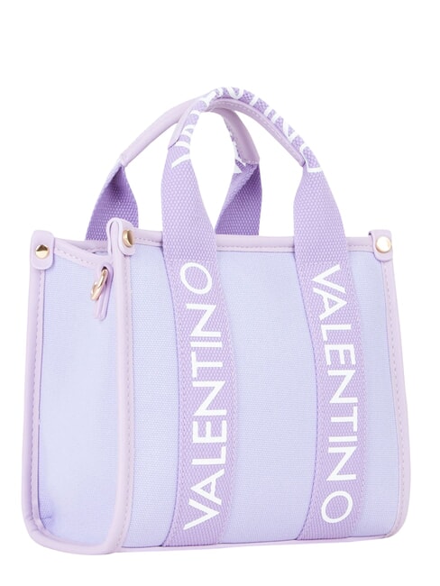CANDLE Bolso peque&ntilde;o de lona lila - Bolsos Mujer