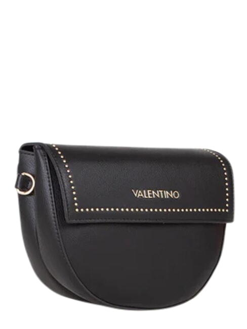 BIGS Bolso de hombro con solapa negro - Bolsos Mujer